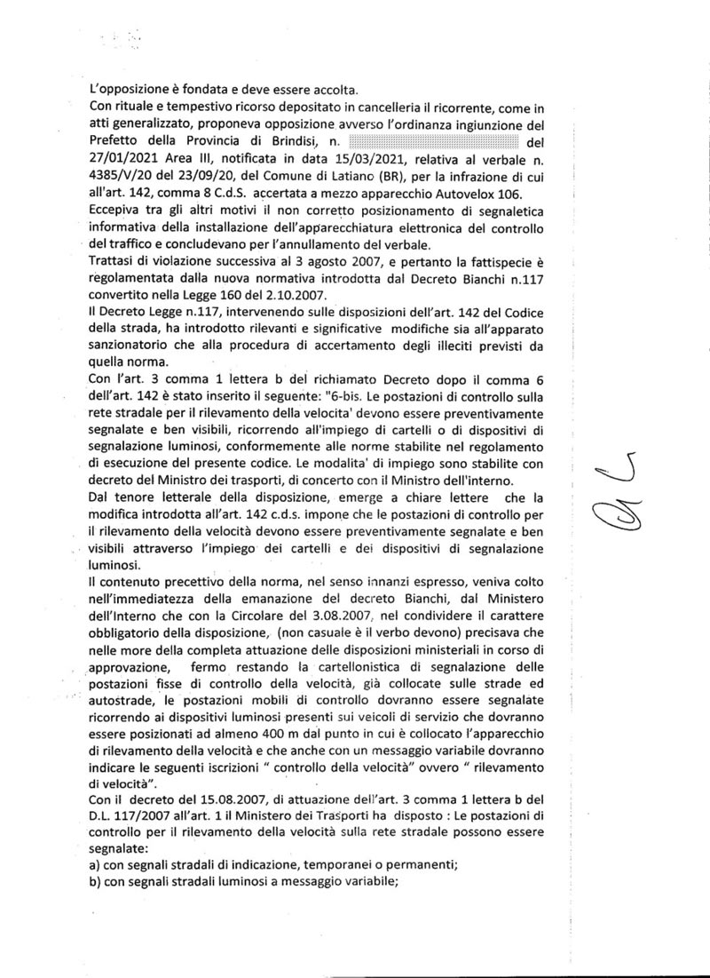 sentenza latiano pag. 2